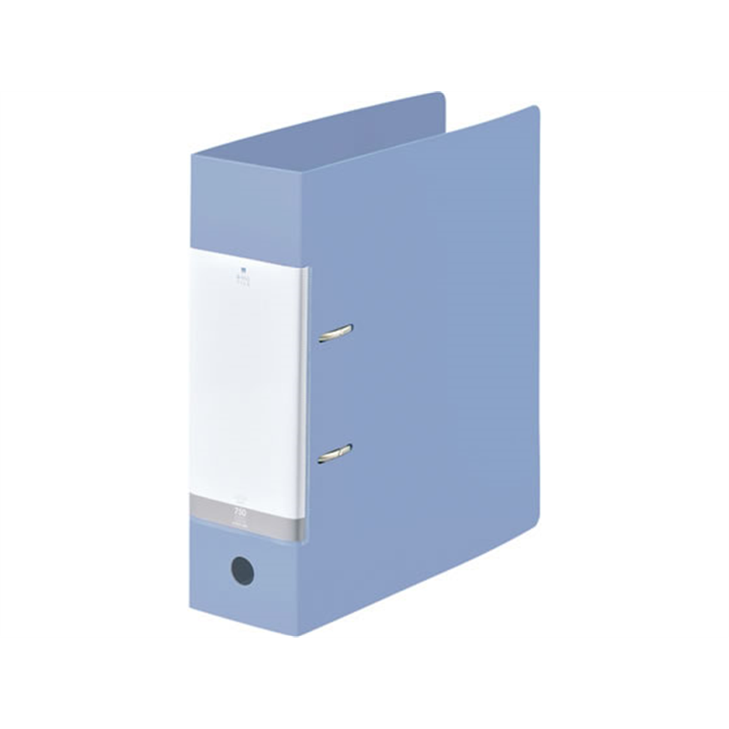 リヒトラブ D型リングファイル A4タテ 背幅88mm 水 G2290-14 1冊（ご注文単位1冊）【直送品】