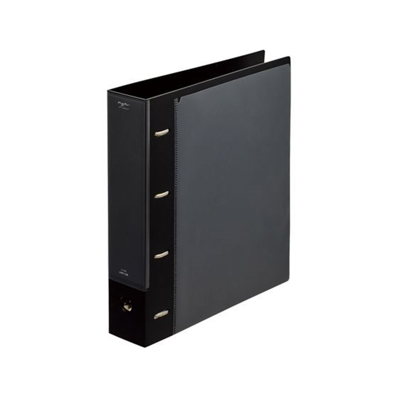 リヒトラブ myfa コレクションファイル ワイド ジェットブラック F3301-24 1冊（ご注文単位1冊）【直送品】