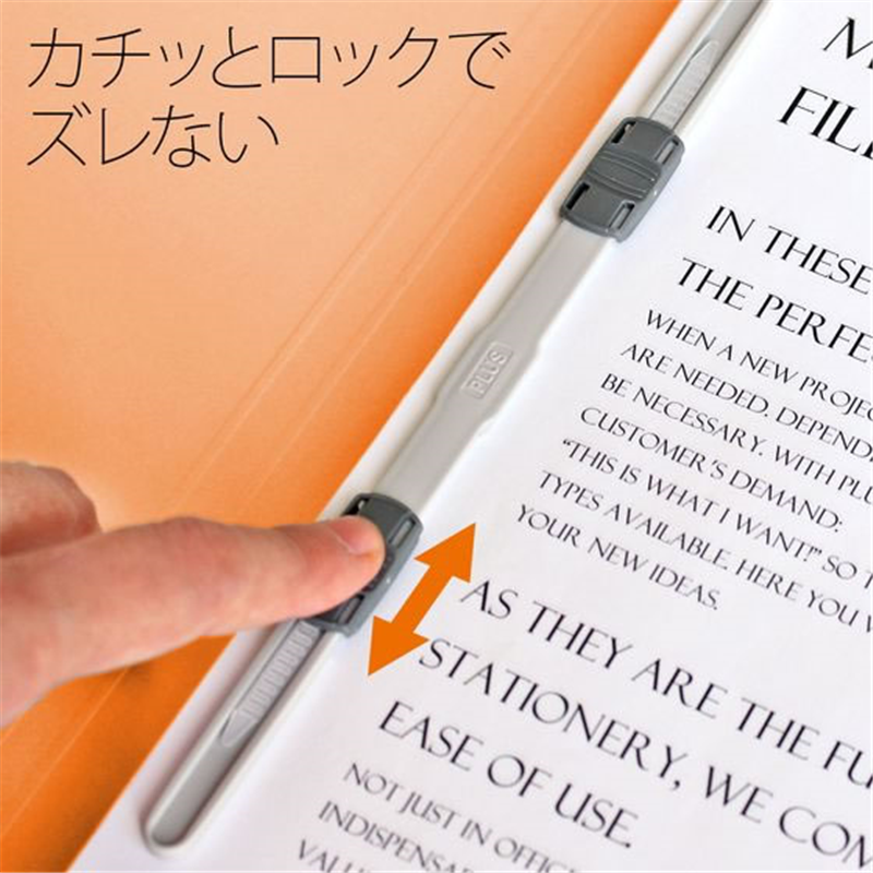 プラス フラットファイル 樹脂とじ具 A4-S オレンジ 10冊 NO.021S 1パック（ご注文単位1パック）【直送品】
