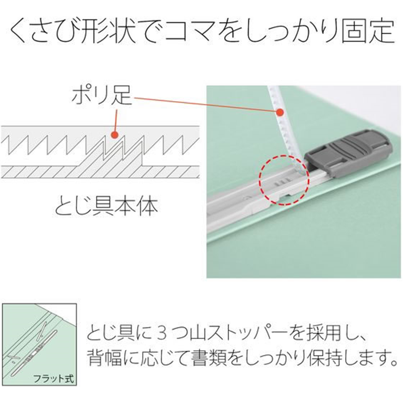 プラス フラットファイル 縦罫線タイプ B5E ブルー NO.032NT／98-2 1冊（ご注文単位1冊）【直送品】