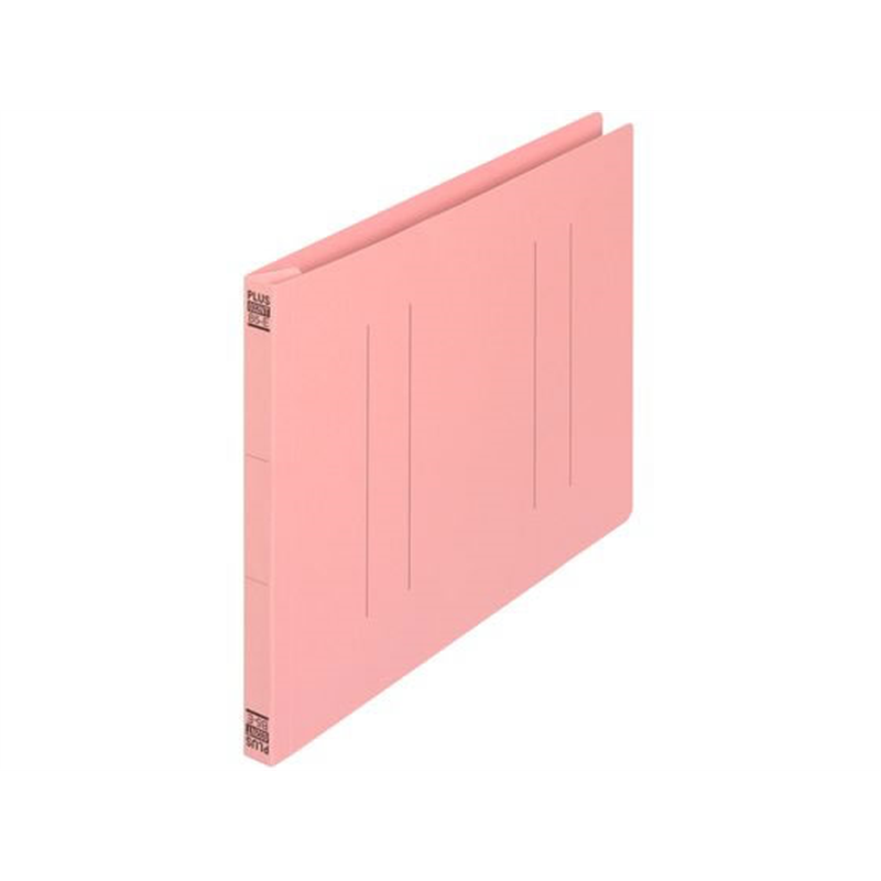 プラス フラットファイル 縦罫線タイプ B5E ピンク NO.032NT／98-2 1冊（ご注文単位1冊）【直送品】