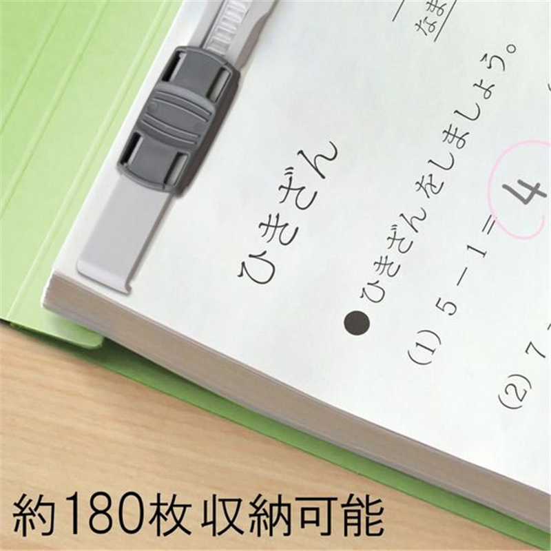 プラス フラットファイル 縦罫線タイプ B6E グリーン NO.052NT／98- 1冊（ご注文単位1冊）【直送品】
