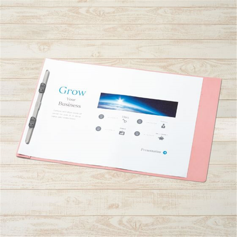 プラス PPフラットファイル B5-S B4二つ折 ピンク NO.135FP／98- 1冊（ご注文単位1冊）【直送品】