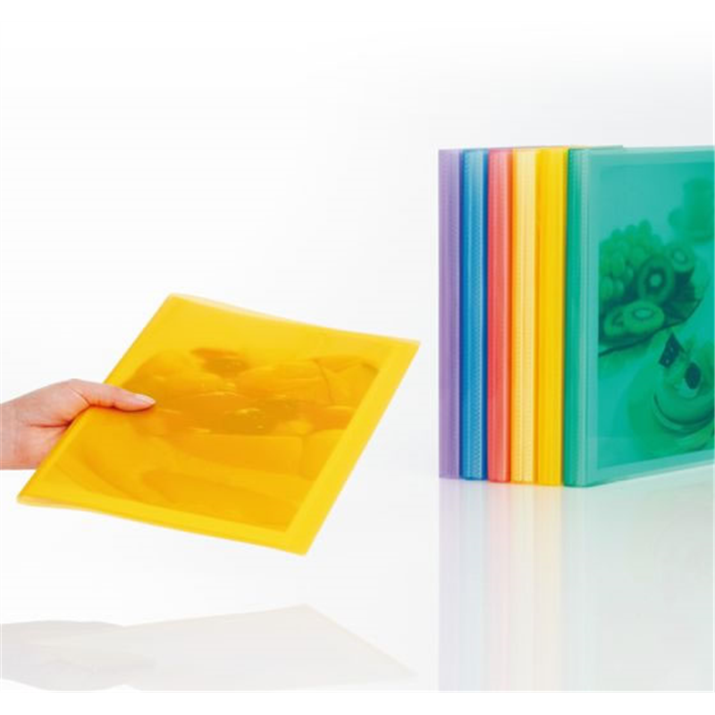 プラス シンプルクリアーファイル A4-S 20ポケット イエロー FC-220SC／98- 1冊（ご注文単位1冊）【直送品】