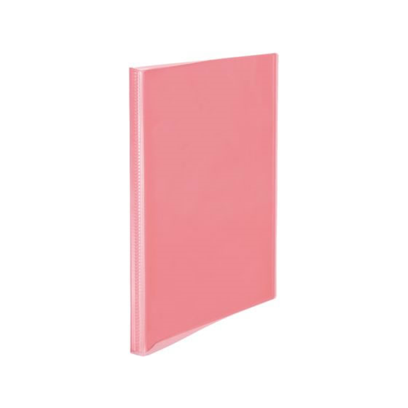 プラス シンプルクリアーファイル A4-S 40ポケット ピンク FC-240SC／98- 1冊（ご注文単位1冊）【直送品】