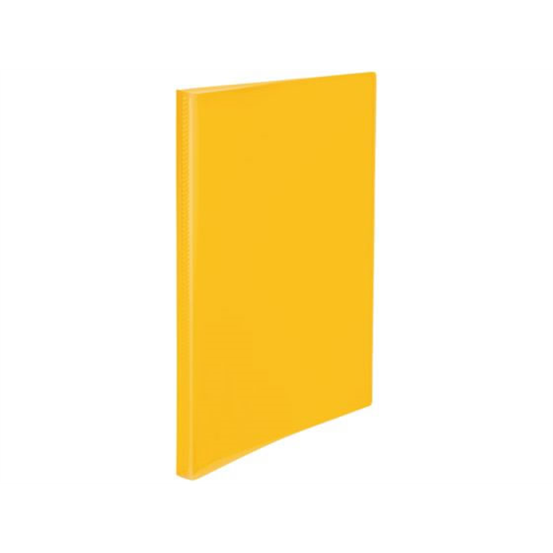 プラス シンプルクリアーファイル A4-S 40ポケット オレンジ FC-240SC／98 1冊（ご注文単位1冊）【直送品】