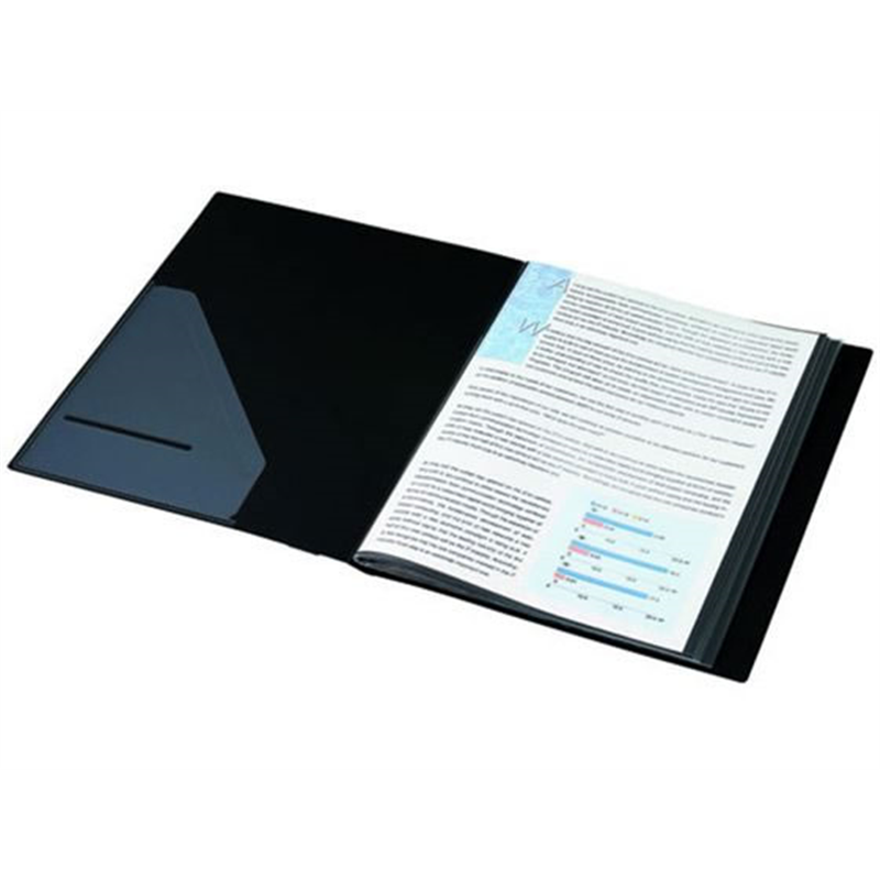 キングジム クリアーファイルカラーベースW ネイビー 132CW-NV 1冊（ご注文単位1冊）【直送品】