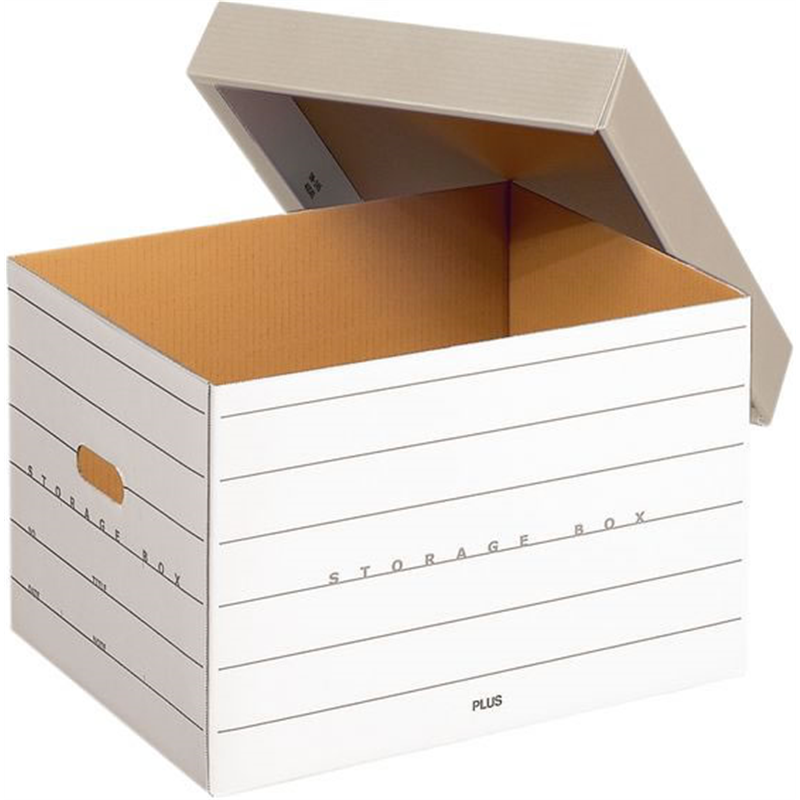 プラス ストレージボックス グレー DN-245／40-044 1個（ご注文単位1個）【直送品】