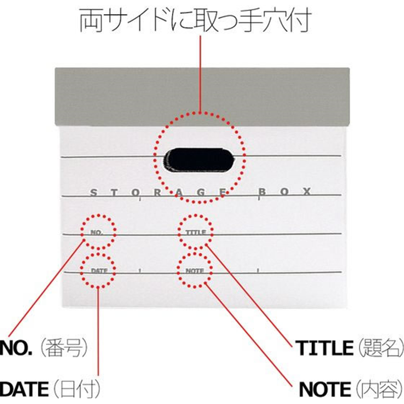 プラス ストレージボックス グレー DN-245／40-044 1個（ご注文単位1個）【直送品】