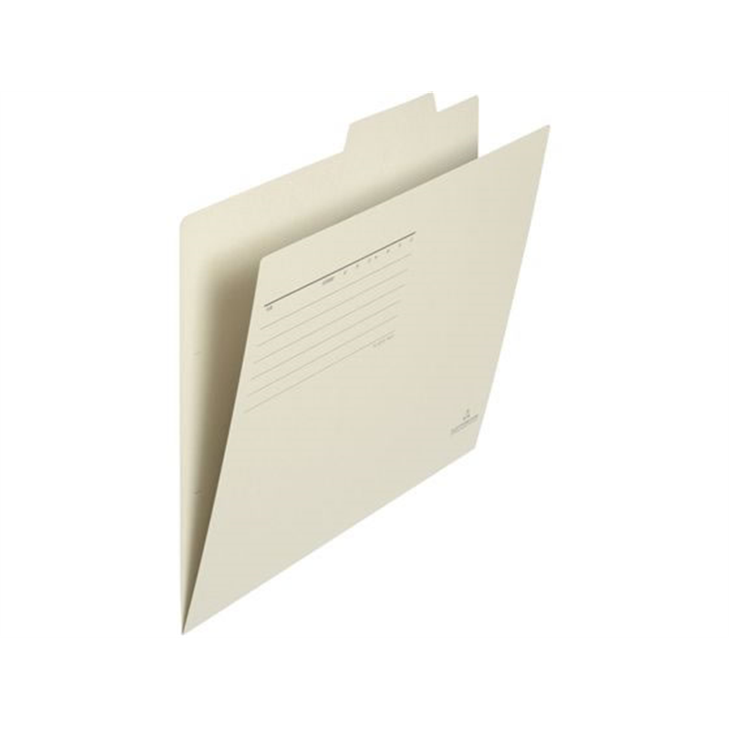 プラス 個別フォルダー A4-E ライトグレー FL-001IF／87-833 1枚（ご注文単位1枚）【直送品】