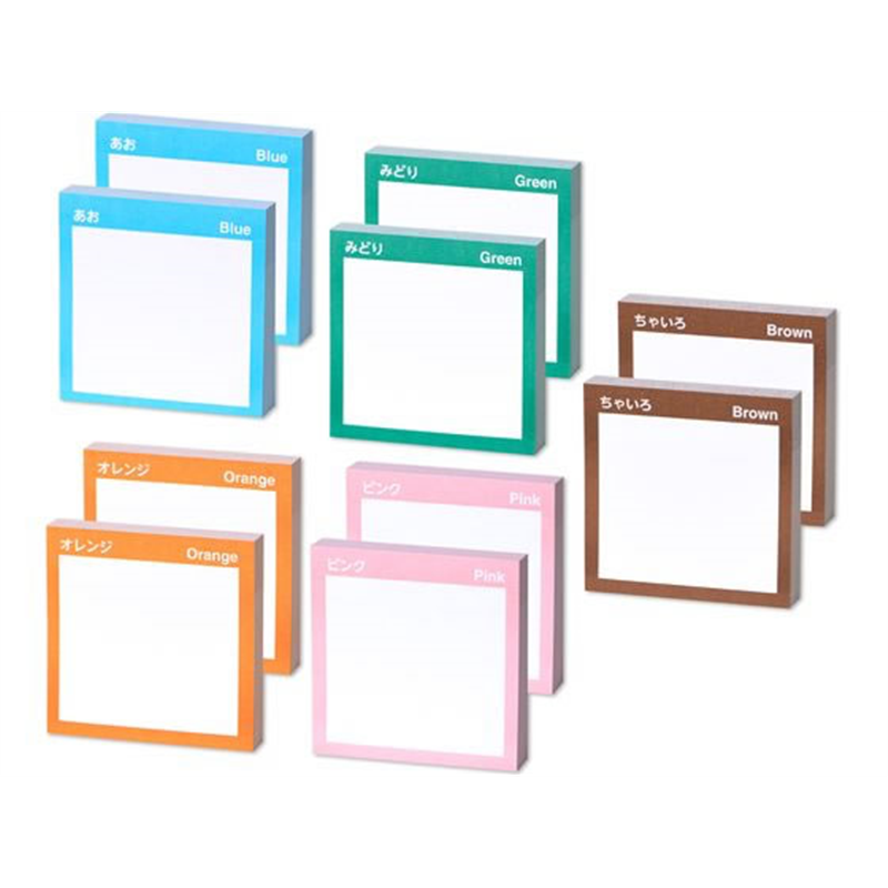 プラス みんなのふせん 強粘着 ５色アソート 10冊 FU-771 1箱（ご注文単位1箱）【直送品】