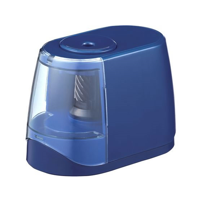 クツワ 安全電池えんぴつけずり ネイビー RS041NB 1個（ご注文単位1個）【直送品】