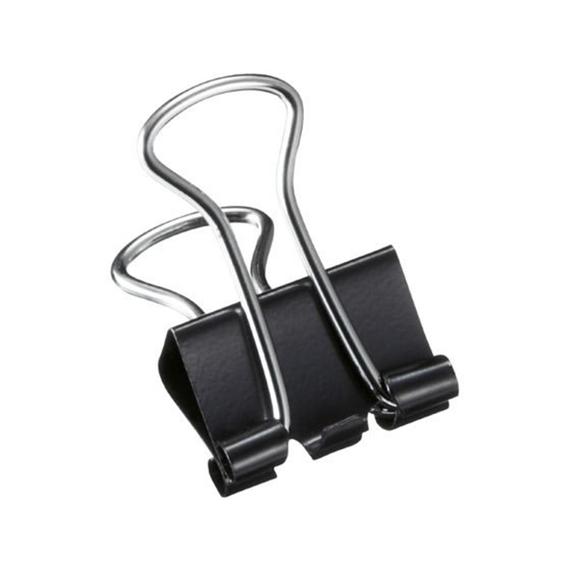 コクヨ ダブルクリップ シェルボ 極豆 黒 10個入 クリ-J37ND 1箱（ご注文単位1箱）【直送品】