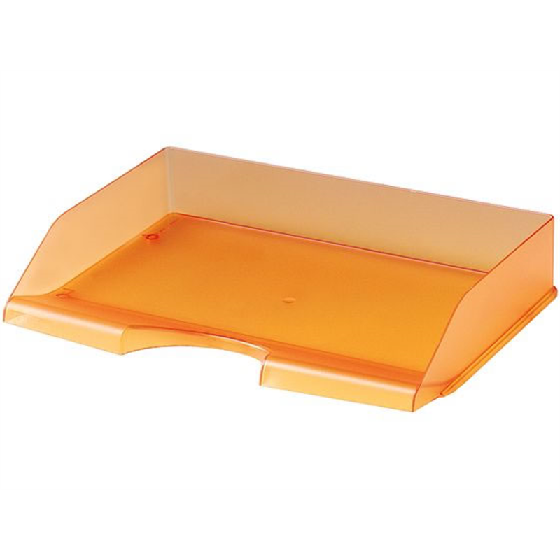 クルーズ レタートレーA4横 オレンジ LT-600OR 1個（ご注文単位1個）【直送品】