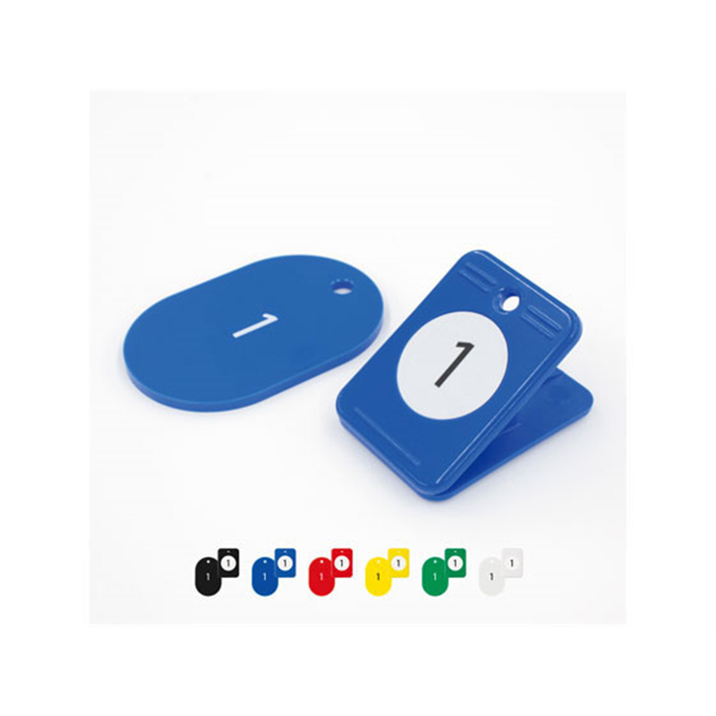 オープン工業 クロークチケット 1～20 黒 20枚 BF-150-BK 1箱（ご注文単位1箱）【直送品】