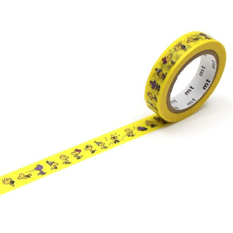 カモ井 mt Peanuts ウッドストックの仲間たち 10mm×7m 1個（ご注文単位1個）【直送品】