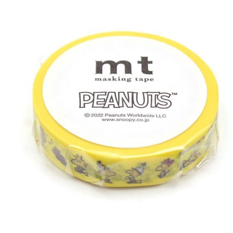 カモ井 mt Peanuts ウッドストックの仲間たち 10mm×7m 1個（ご注文単位1個）【直送品】