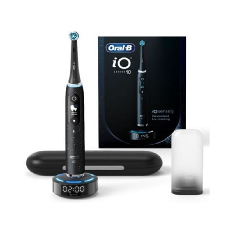 ブラウン 電動歯ブラシ オーラルB iO10 コズミックブラック 1個（ご注文単位1個）【直送品】