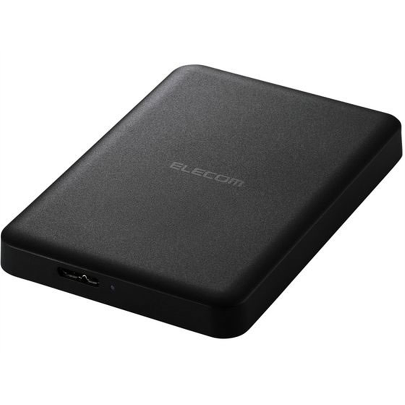 エレコム 外付けHDD 録画可 静音 1TB 黒 ELP-HTV010UBK 1個（ご注文単位1個）【直送品】