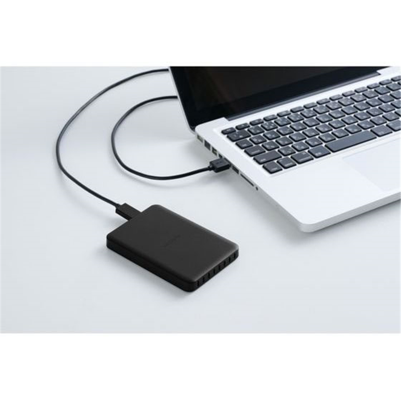 エレコム 外付けHDD 録画可 静音 1TB 黒 ELP-HTV010UBK 1個（ご注文単位1個）【直送品】