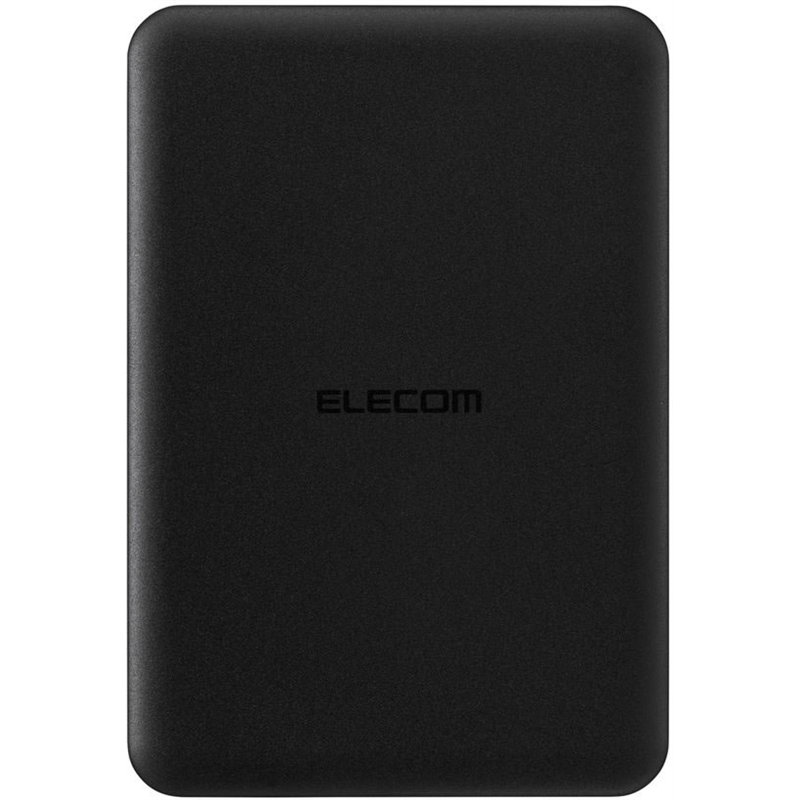 エレコム 外付けHDD 録画可 静音 1TB 黒 ELP-HTV010UBK 1個（ご注文単位1個）【直送品】