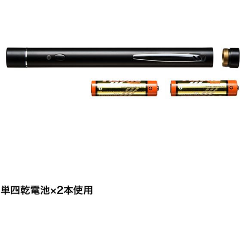 サンワサプライ 赤色レーザーポインター LP-RD315BKN 1個（ご注文単位1個）【直送品】