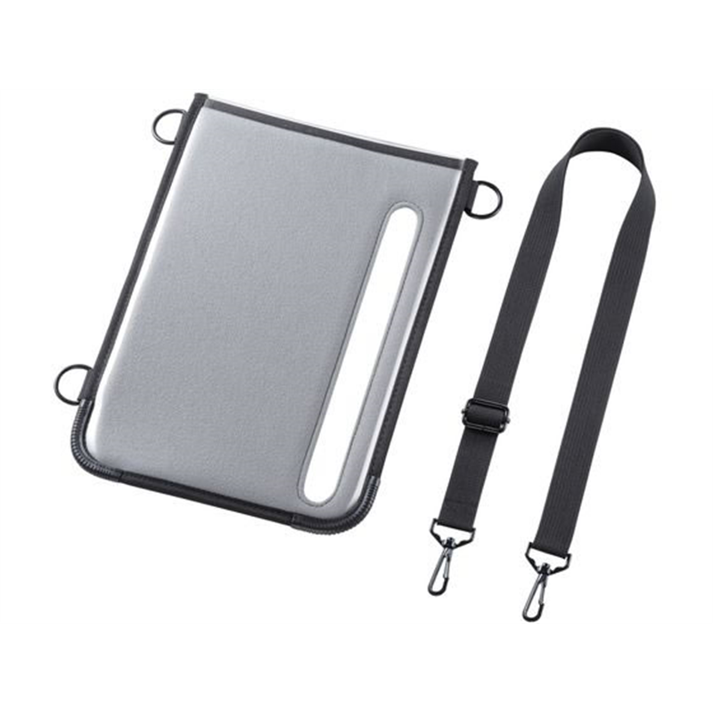 サンワサプライ ショルダーベルト付き11型タブレットPCケース 耐衝撃・防塵 1個（ご注文単位1個）【直送品】