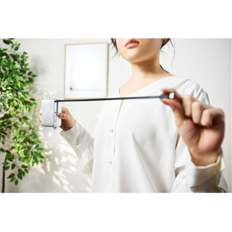 エレコム 巻取りモバイルバッテリー 10000mAh 銀 DE-C79-10000SV 1個（ご注文単位1個）【直送品】