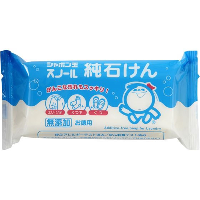 シャボン玉石けん シャボン玉スノール純石けん 180g 1個（ご注文単位1個）【直送品】