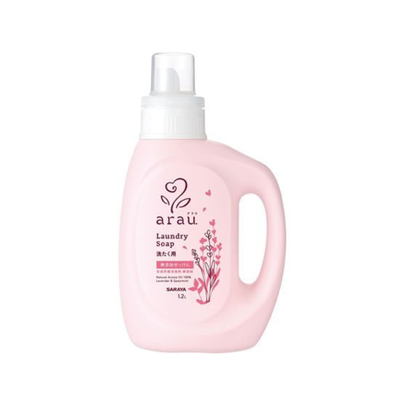 サラヤ アラウ.洗たく用せっけん 本体 1.2L 1本（ご注文単位1本）【直送品】