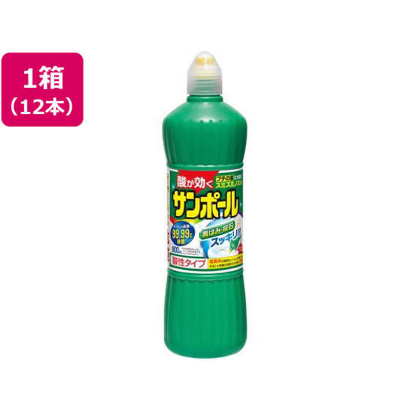金鳥 サンポールV 800ML 12本 1箱（ご注文単位1箱）【直送品】