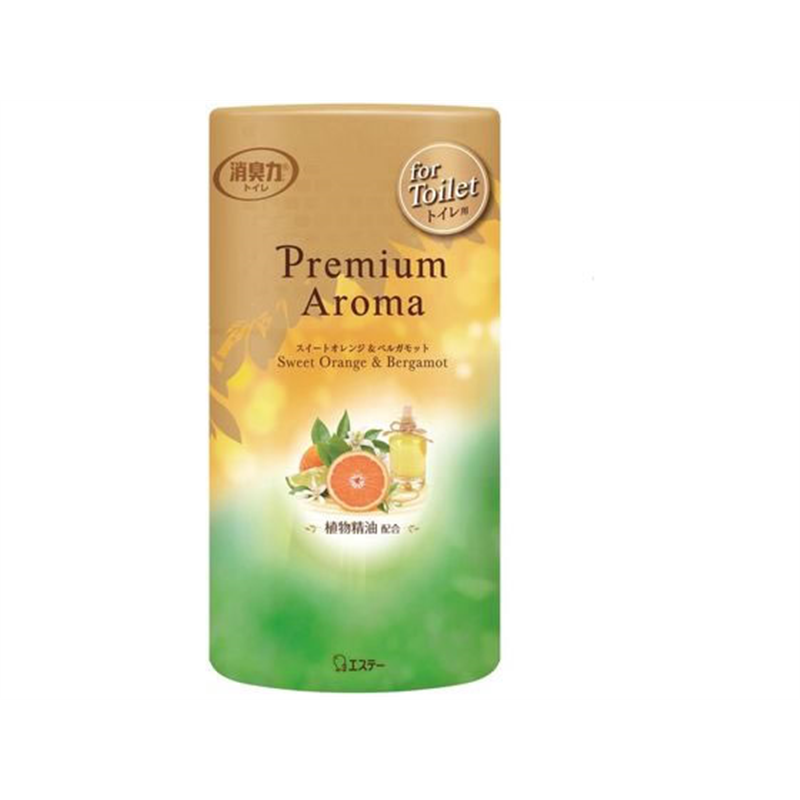 エステー トイレの消臭力 プレミアムアロマ スイートオレンジ&ベルガモット 1個（ご注文単位1個）【直送品】
