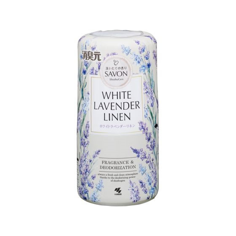 小林製薬 消臭元SAVON ホワイトラベンダーリネン 400mL 1個（ご注文単位1個）【直送品】