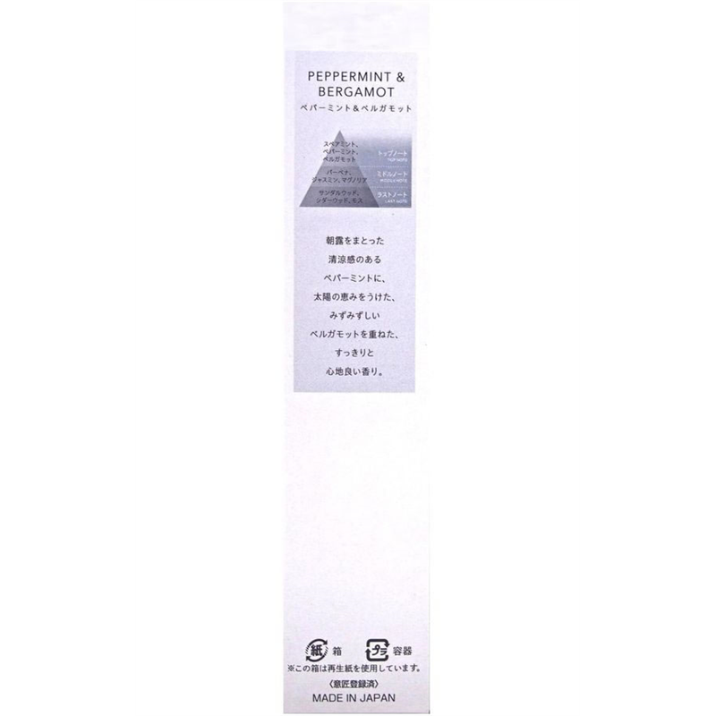 エステー ムシューダNOTE クローゼット用 3個入 ペパーミント&ベルガモット 1箱（ご注文単位1箱）【直送品】