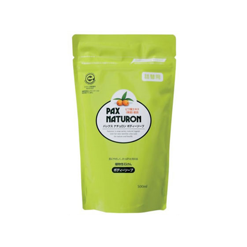太陽油脂 パックス ナチュロン ボディソープ 替 500ML 1個（ご注文単位1個）【直送品】