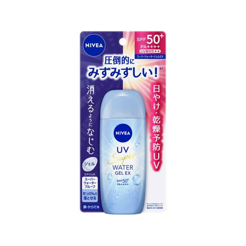 KAO ニベアUV スーパーウォータージェルEX 80g 1本（ご注文単位1本）【直送品】