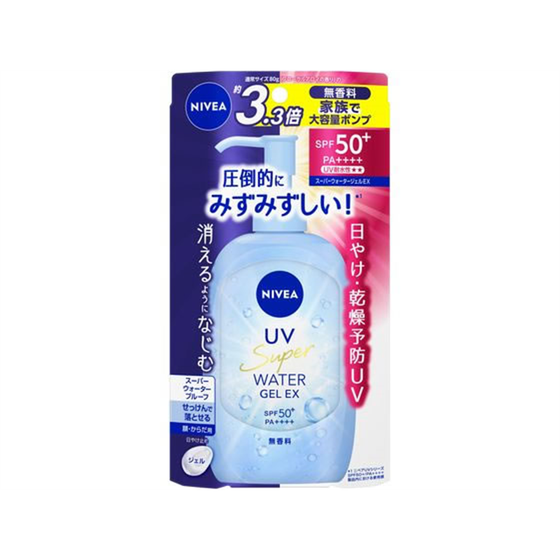 KAO ニベアUV ウォータージェルEX ポンプ 270g 1個（ご注文単位1個）【直送品】