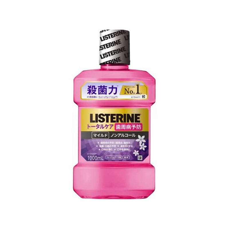 JNTLコンシューマ 薬用リステリン トータルケア歯周マイルド 1000mL 1本（ご注文単位1本）【直送品】