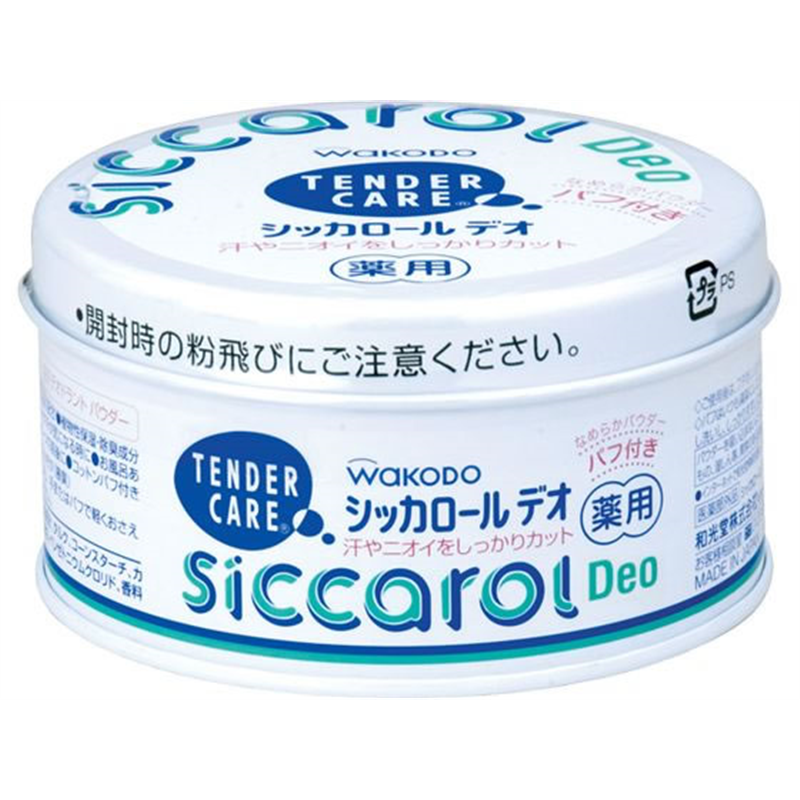 アサヒグループ シッカロールデオ パフ付140g 1個（ご注文単位1個）【直送品】