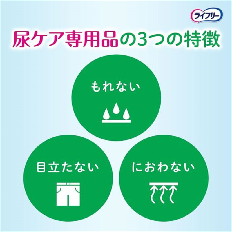 ユニ・チャーム ライフリー さわやかパッド 少量用 20cc 102枚 1パック（ご注文単位1パック）【直送品】