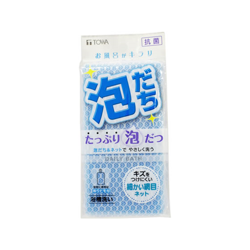 東和産業 DB ネットバススポンジ ブルー 1個（ご注文単位1個）【直送品】