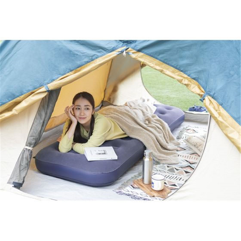 アイリスオーヤマ エアーベッド ブルー ABDF-1N 1個（ご注文単位1個）【直送品】