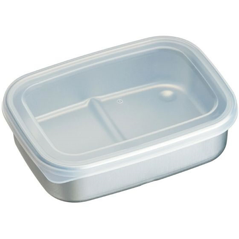 スケーター アルミ急速冷凍保存容器 S 500mL ナチュラル AKH2 1個（ご注文単位1個）【直送品】