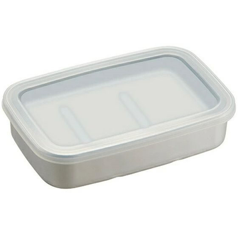 スケーター アルミ急速冷凍保存容器 M 840mL ナチュラル AKH3 1個（ご注文単位1個）【直送品】