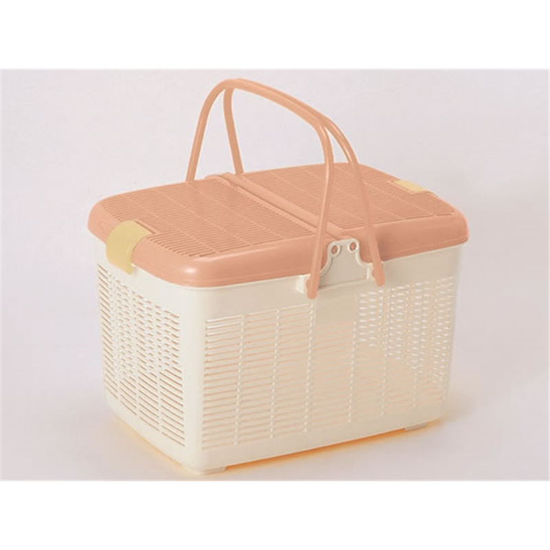 サンコープラスチック リオバスケット NO.5 アースベージュ 11708 1個（ご注文単位1個）【直送品】