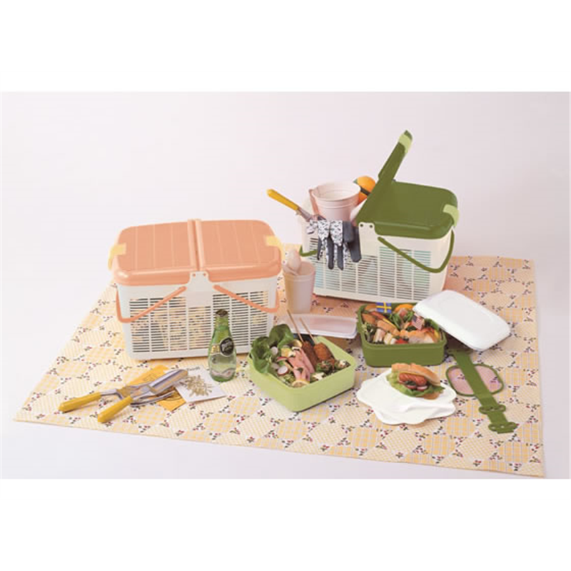 サンコープラスチック リオバスケット NO.5 アースベージュ 11708 1個（ご注文単位1個）【直送品】