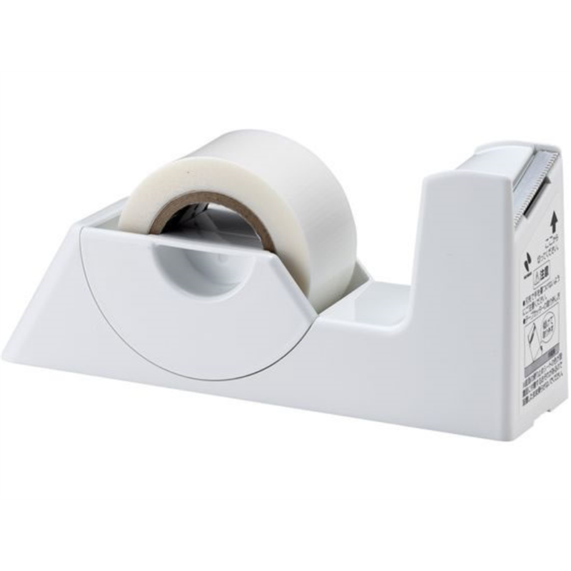 ニチバン ディアキッチン ワザアリテープカッター テープ付き ホワイト DK-TC5 1台（ご注文単位1台）【直送品】