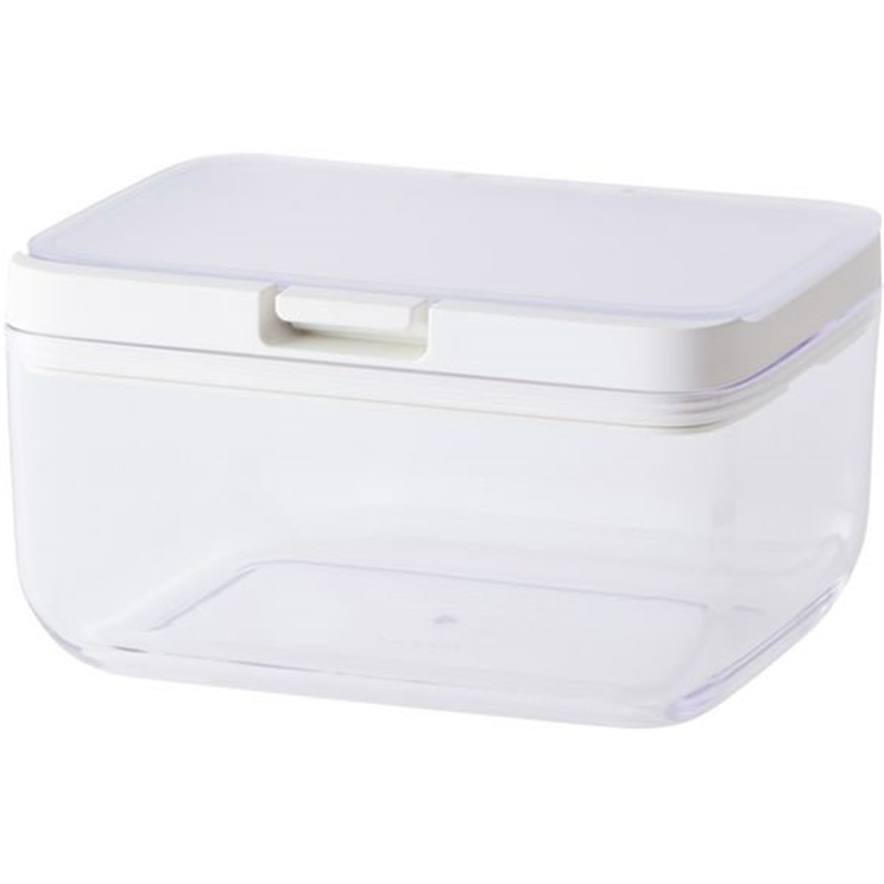 マーナ 保存容器 ワイドショート クリア K762CL 1個（ご注文単位1個）【直送品】