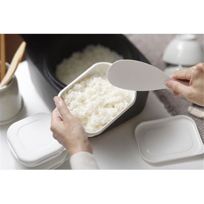 マーナ 極 冷凍ごはん容器 大 2個入り ホワイト K784W 1個（ご注文単位1個）【直送品】