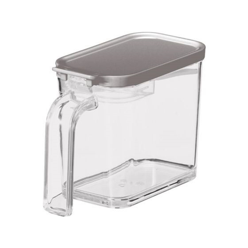 アスベル フォルマ MS 調味料ポット スプーン付 S 480mL グレー 1個（ご注文単位1個）【直送品】